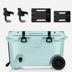 BrüTank 55-Quart Double Drink Holder Cooler Bundle